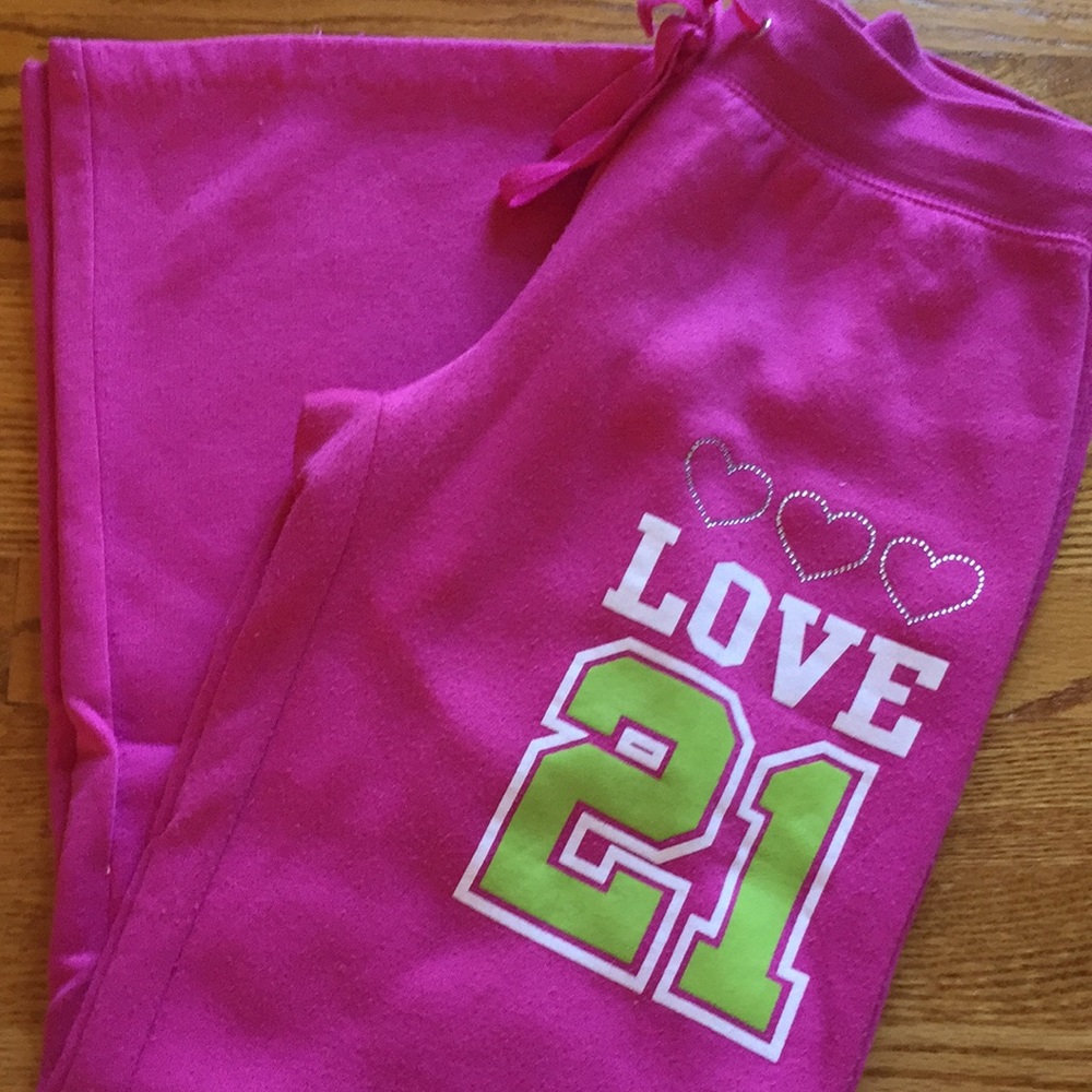 Rue 21 pink sweatpants